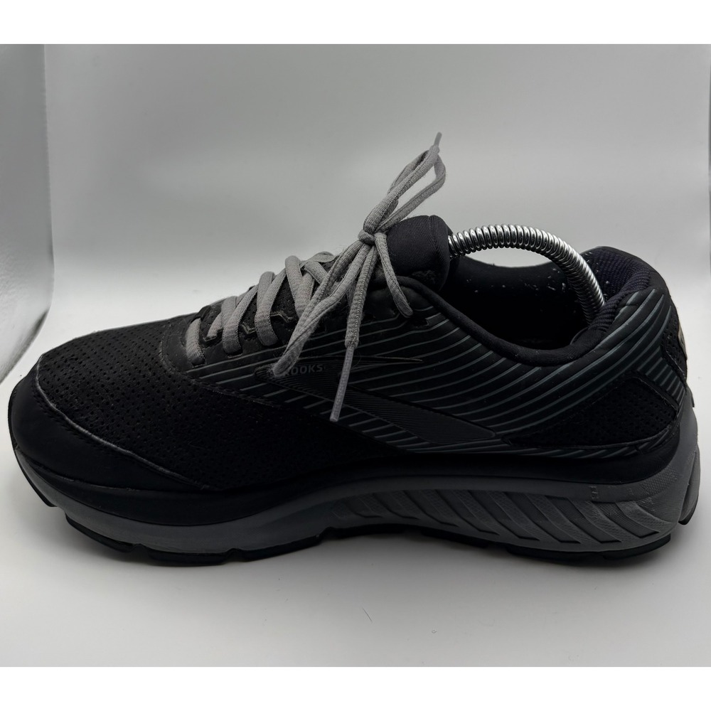 Brooks Addiction Walker Shoes Mens 9 Black Excellent Slip Resistant Walking DNA